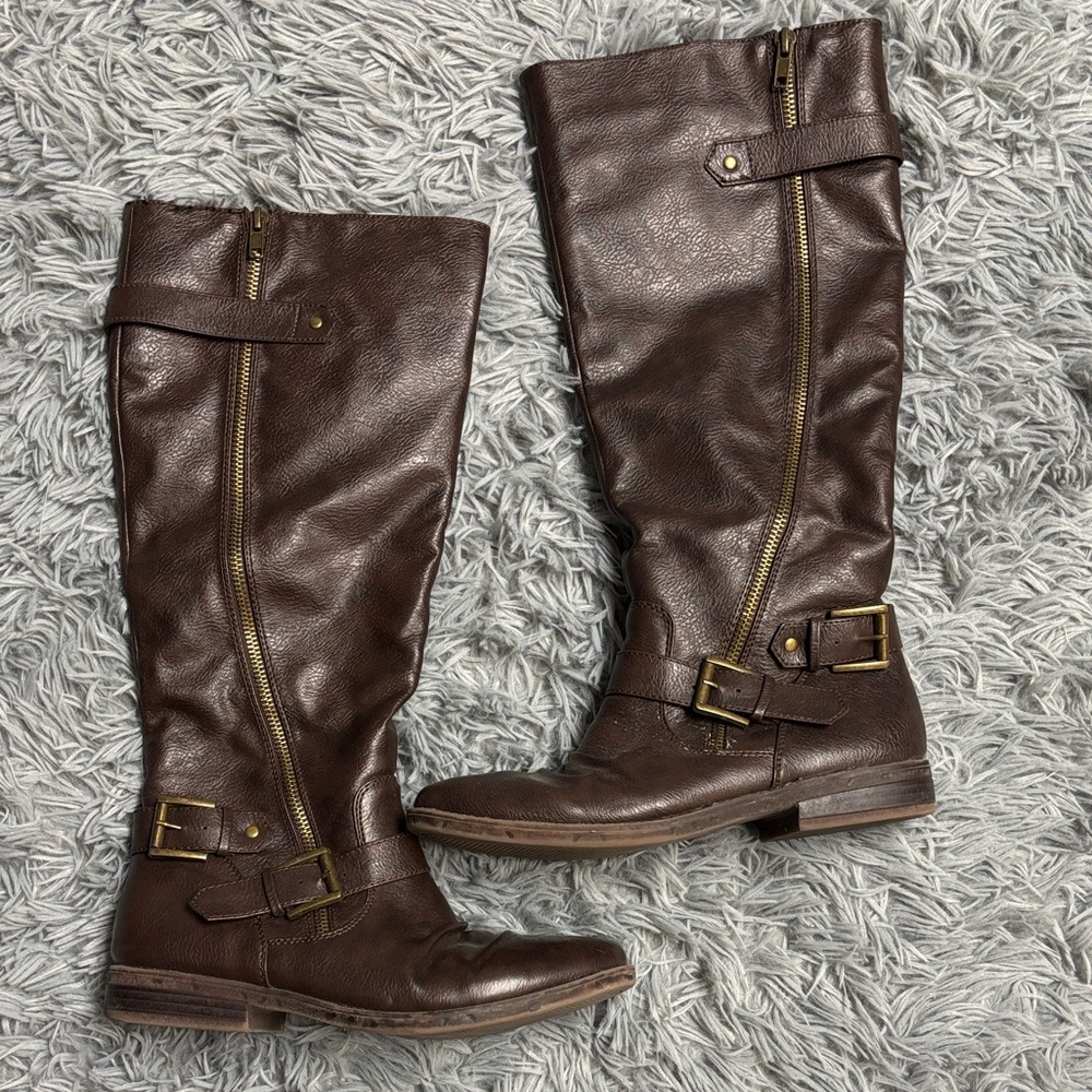 Brown Riding Boots
